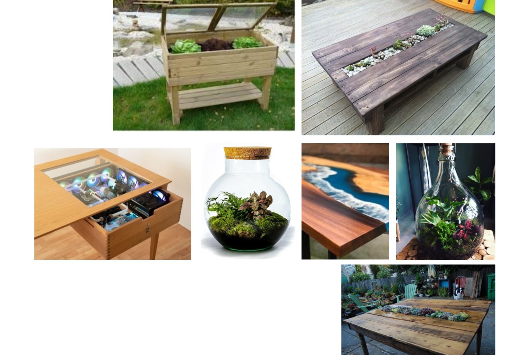 Gerecycelde Salontafel Moodboard