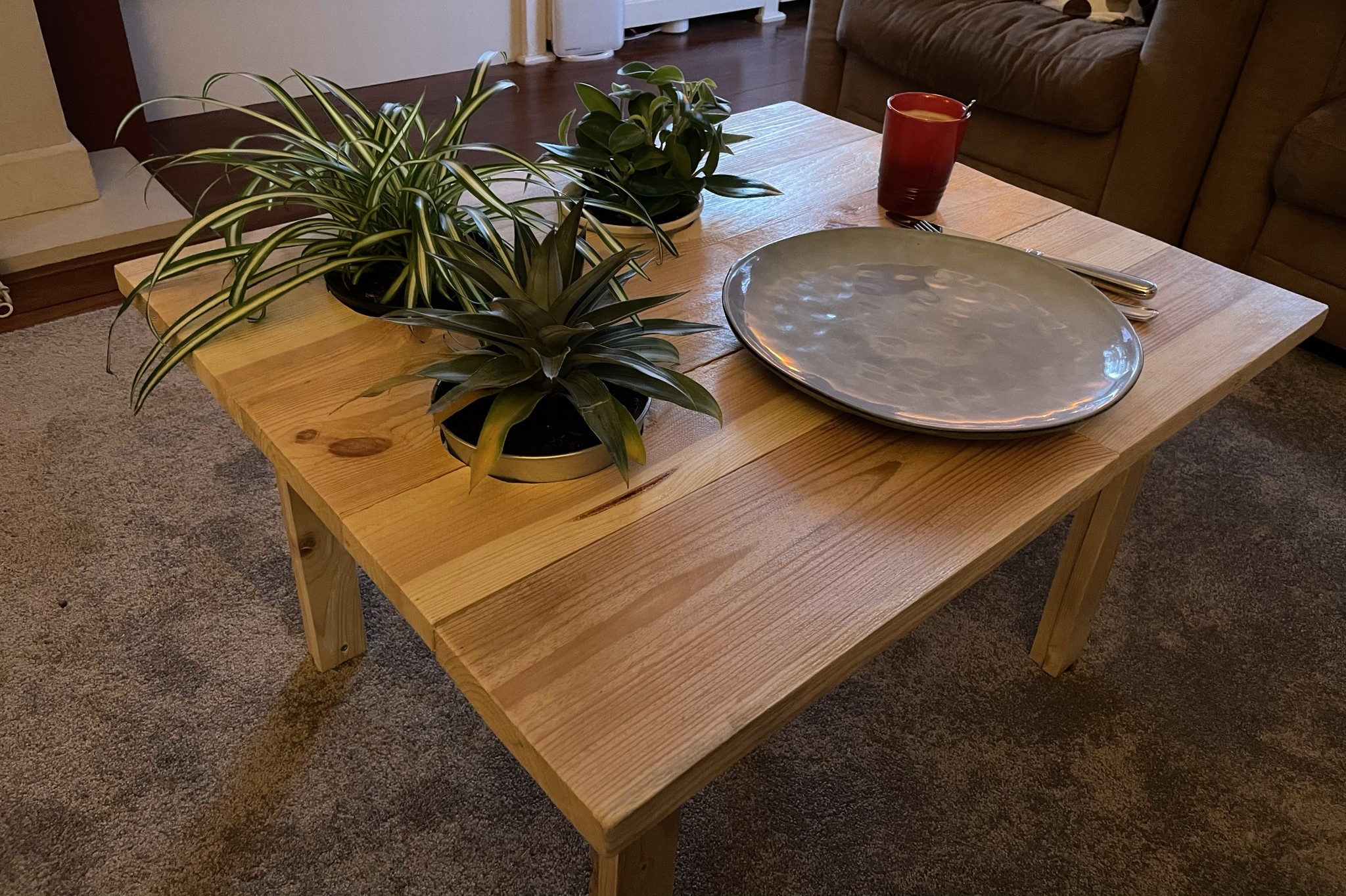 Gerecycelde Salontafel Eindresultaat