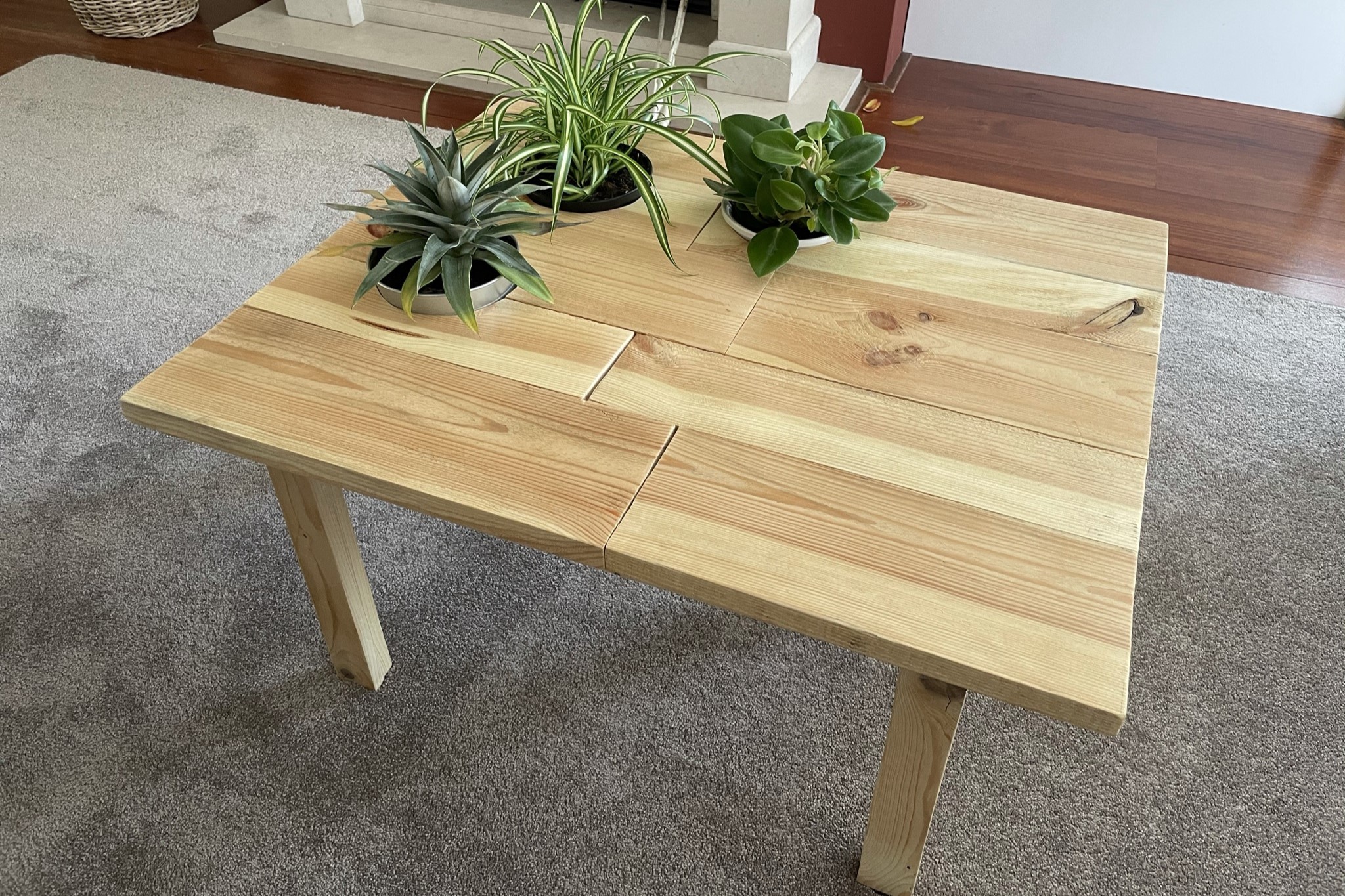 Gerecycelde Salontafel Eindresultaat