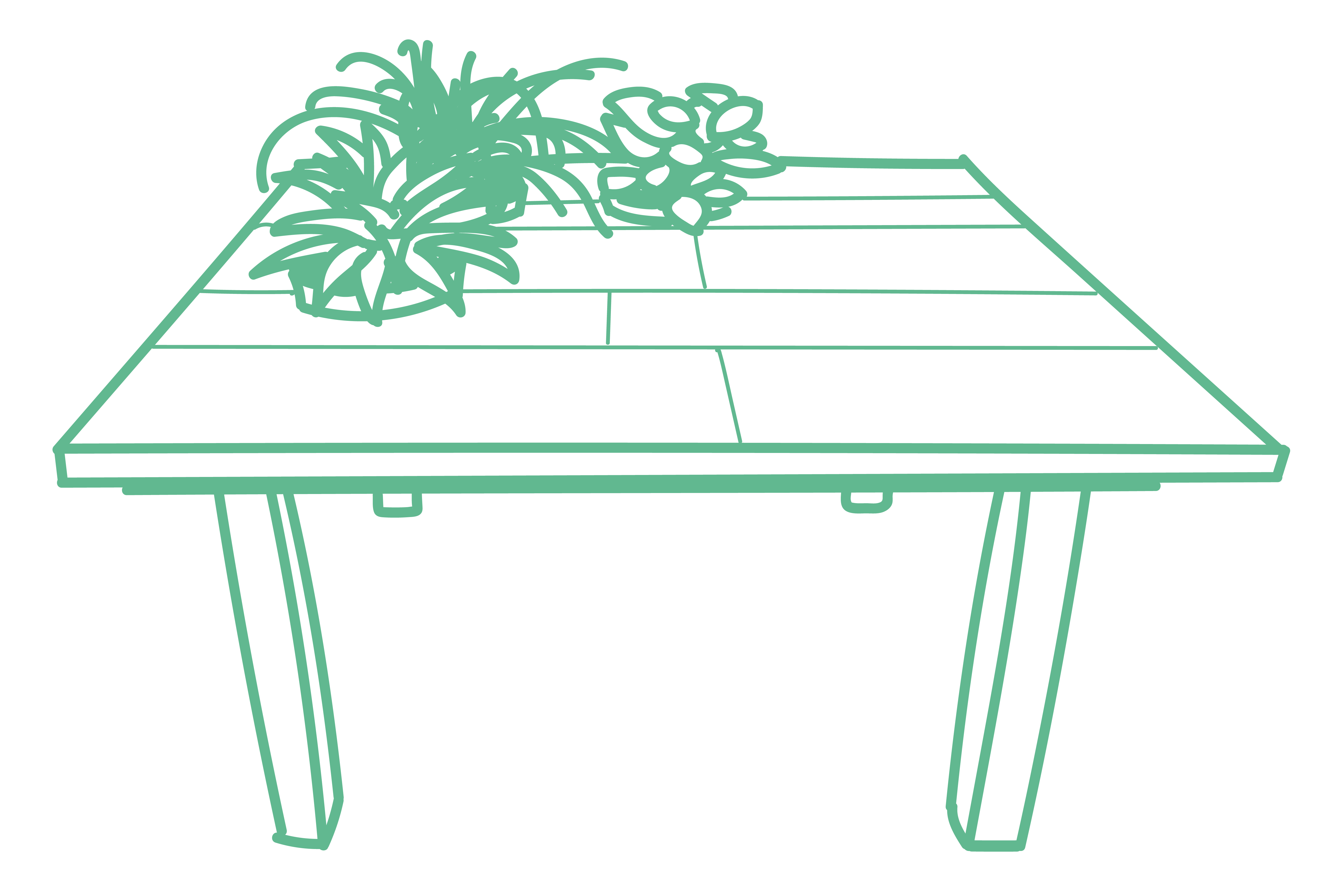 Gerecycelde Salontafel